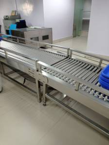 பைகளைப் பரிசோதிக்கும் இடம்